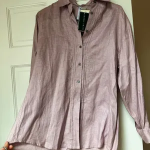 Laura Ashley Purple Blouse thumbnail 2
