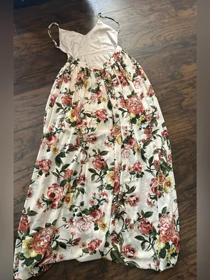 Floral Spaghetti Strap Dress large thumbnail 2