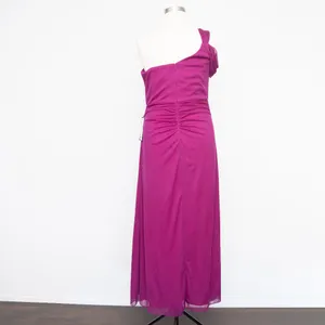 Alex Evenings - One Shoulder Ruched‎ Mesh Gown thumbnail 3