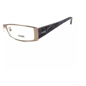 Authentic Fendi Optical Purple Rectangular Eyeglasses thumbnail 8