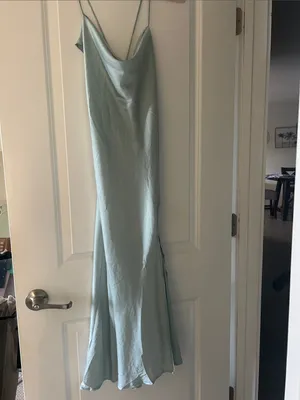 Astr Gaia Dress in Sage thumbnail 4