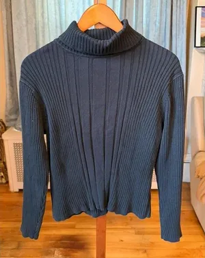 Liz Claiborne L Turtleneck sweater black thumbnail 1