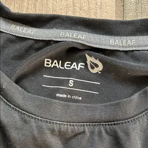 Baleaf Black Sleeveless Crop Top thumbnail 2