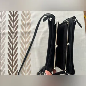 Nine‎ West Black Circle Pattern Crossbody Bag thumbnail 7