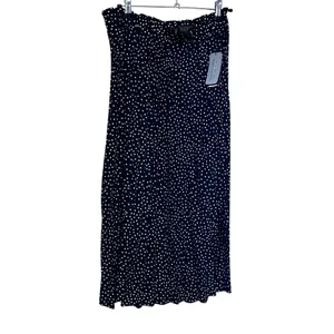 Metrowear Polka Dot Pleated Skirt Womens Size M thumbnail 5