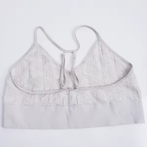 Anthropologie Textured Racerback Sports Bra thumbnail 6