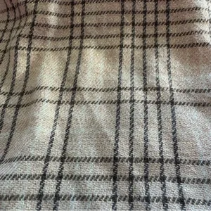 Lauren Conrad Beige Plaid Scarf thumbnail 3