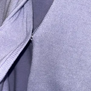 Anthropologie Women’s Lavender Crisscross Sweater Top Sz Medium thumbnail 6