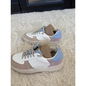 Shu‎ Shop Platform Sneakers Size 10 Leather Suede Colorblock Chunky Casual thumbnail 5