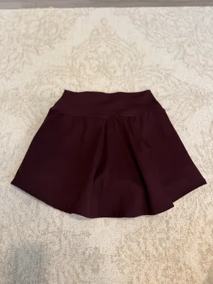 Nike One Women's Dri-FIT Skirt Burgundy Size M thumbnail 5