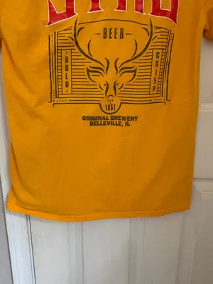 NWOT Gildan Brand Stag Beer Short Sleeve T-Shirt thumbnail 6