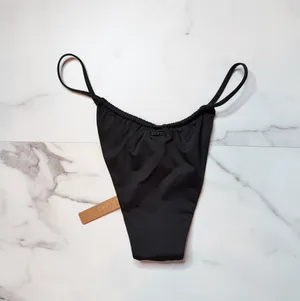 NWT Skims Signature Swim String Bikini Bottom thumbnail 4