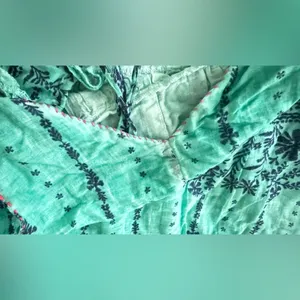 RAGA Maxi Tiered Floral Dress Somewhere in Paradise Turquoise Boho Festival A1 thumbnail 11