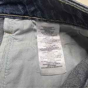 Current/Elliott Size 25 Cotton Blue Denim Studded Mini Skirt Distressed‎ thumbnail 10
