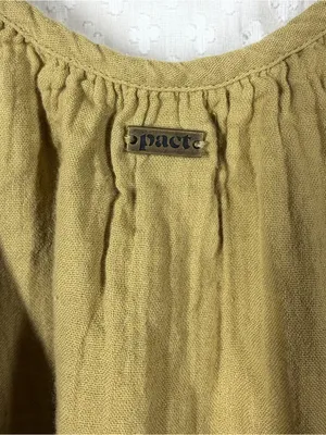 Pact Olive Green Organic Cotton Coastal Double Gauze Breezy Tank Top thumbnail 6