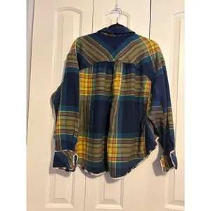 BDG Plaid Button Down Shirt Oversized Long Sleeve Casual‎ Top Women M thumbnail 8