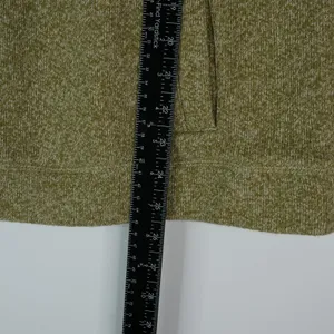 J. Crew Knit Sweater Womens Small Wool Blend Cowl Neck Green Pockets Gorpcore‎ thumbnail 6