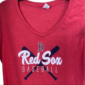 Red Sox Baseball Red V thumbnail 2