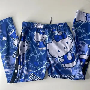 Hello Kitty Jimmy Paul sweatpants. Size small. Drawstring waist. Snap up legs. thumbnail 4