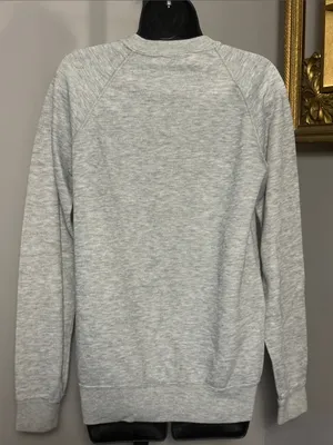 VINTAGE Golf Sweatshirt Medium Gray Crewneck Drop In Any Time! thumbnail 2