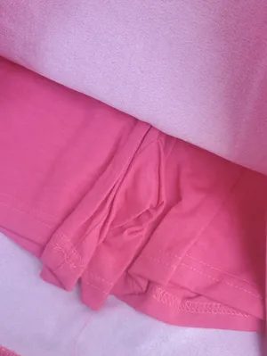 croft & barrow Pink Mini Skirt With Build Im Shorts Suoer Stretchy Size 10 thumbnail 3