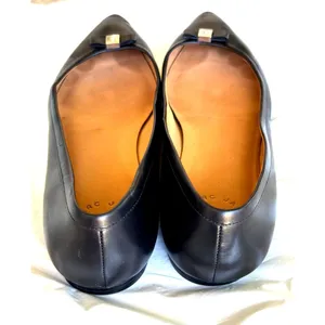 Marc by Marc Jacobs Pointed Toe Bow Flats Black Size US 7.5 EU 38 thumbnail 9