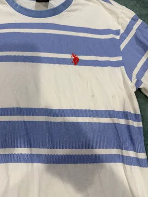 U.S. Polo Assn. Striped Cotton Jersey T-Shirt, Size S thumbnail 3
