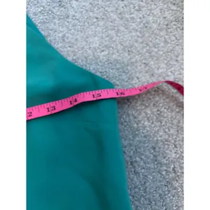 Tibi New‎ York Halter Dress 4 Teal Green Layered Cocktail Sheath thumbnail 5