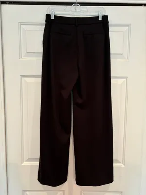 Vera Wang Black Wide Leg Pants thumbnail 2