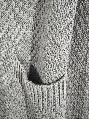 Lululemon Women’s Post Practice Cardigan Knit Sweater Longsleeve in Black XL thumbnail 14