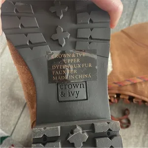 Crown & Ivy Size 7.5 Sherpa Lined Lace Up Boots. thumbnail 7