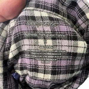 Sleep Sense Flannel Pajamas‎ Purple thumbnail 4