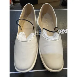 Coach Emilia Mary Jane Ballet Flat Shoes Women Size 8.5 Slip on Chalk Leather thumbnail 2