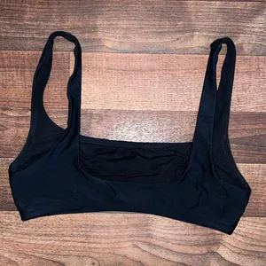 Aerie Black Bikini Top thumbnail 3
