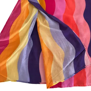 Sundress Grace Capri Multicolor Rainbow Long Maxi Slip Dress Women’s Size M/L thumbnail 6