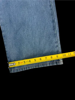 wild fable Strapless Denim Cargo Jumpsuit in Blue thumbnail 7