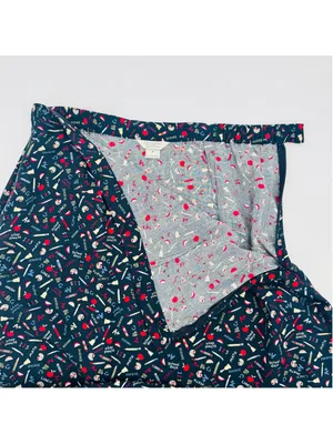 Vintage Christopher & Banks School Print Midi Skirt, Size 8, Teacher thumbnail 4