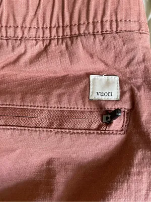Vuori Womens Ripstop Pants Mauve Dusty Rose Pink Drawstring Cargo Medium thumbnail 5