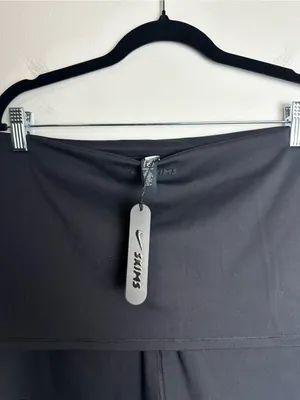 Nike SKIMS Women's Fold-Over Waistband Shorts Sz L NWT thumbnail 5