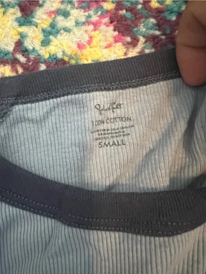 Brandy Melville John galt navy baseball top thumbnail 9