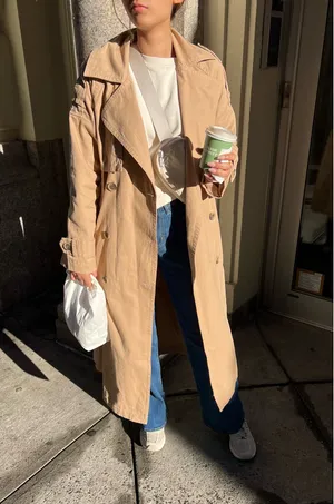 American Eagle trench coat thumbnail 5