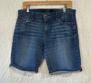 Joe’s Jeans Women’s Denim Jean Shorts Size 28 Stretch Blue thumbnail 1