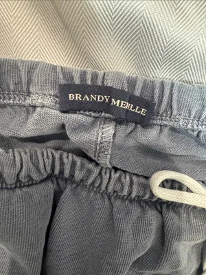 Brandy Melville  Slate Gray Drawstring Joggers thumbnail 2
