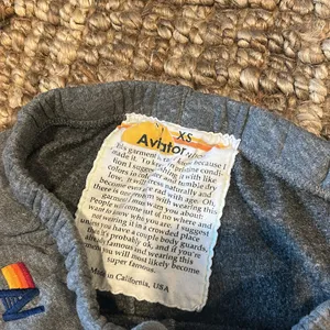 AVIATOR NATION 5 Stripe Sweatpant in Heather Grey & Yellow Purple thumbnail 6