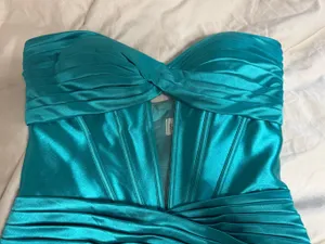 Sherri Hill Dress Homecoming Blue thumbnail 2