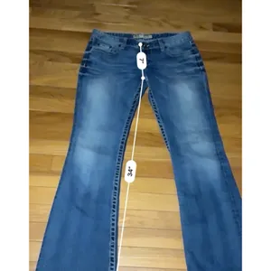 Buckle BKE Sabrina Women's Jeans Size 30x35.5 Mid Rise Boot Stretch Blue Denim thumbnail 10