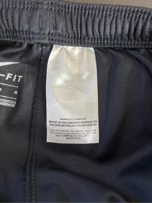 Nike League Knit black White shorts 725956 size medium NWT thumbnail 4