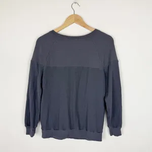 Eberjey - Cozy Time Combo Sweatshirt in Gunmetal Grey thumbnail 5
