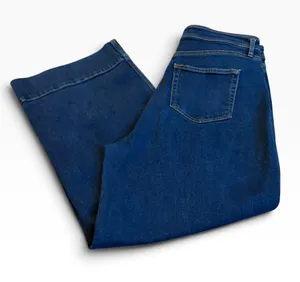 LOFT high waist wide leg jeans thumbnail 1