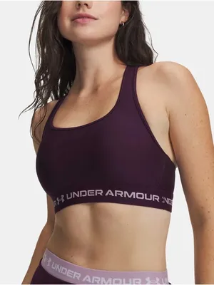 NWT Under Armour Women’s Crossback Mid Bra thumbnail 1